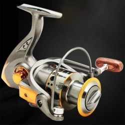 Moulinet de pêche à tambour fixe CNC tout usage, équipement à ratio de
