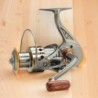 Moulinet de pêche à tambour fixe CNC tout usage, équipement à ratio de