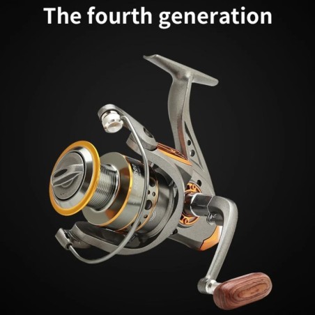 Moulinet de pêche Spinning CNC bobine en métal moulinet de pêche tout 