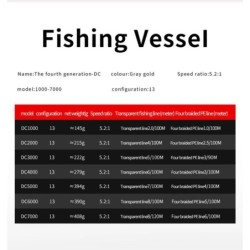 Moulinet de pêche Spinning CNC bobine en métal moulinet de pêche tout 