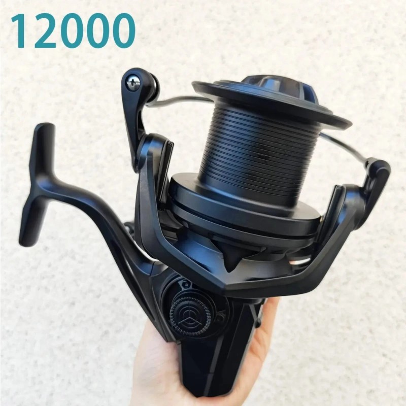 Grands moulinets de pêche Spinning 8000 9000 10000 12000 longue roue d