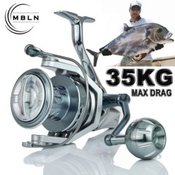 Marque MBLN, traînée maximale de 35 kg/77 lb, 90 entièrement en métal,