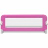 Barrière de lit de sécurité pour tout-petits 2pcs Rose 102x42cm 