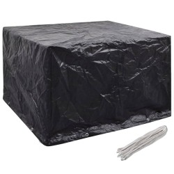 Housses de salon de jardin 2 pcs 8 œillets 135x135x90 cm 