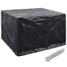 Housses de salon de jardin 2 pcs 8 œillets 135x135x90 cm 