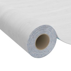 Films autoadhésifs pour meubles 2 pcs Bois blanc 500x90 cm PVC 