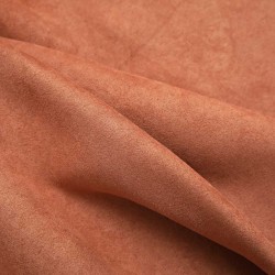 Rideaux occultants et anneaux en métal 2 pcs Rouille 140x175 cm 