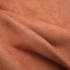 Rideaux occultants et anneaux en métal 2 pcs Rouille 140x175 cm 