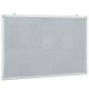 Tableau blanc magnétique 80x50x1,7 cm aluminium 