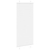 Store plissé blanc 95x200 cm largeur du tissu 94,4 cm polyester 