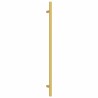 Poignées d'armoire 10 pcs doré 320 mm acier inoxydable 