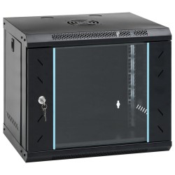 Coffret de réseau mural 9U 19" IP20 53x40x45 cm 
