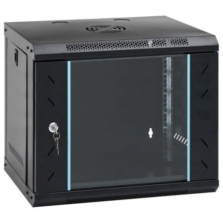 Coffret de réseau mural 9U 19" IP20 53x40x45 cm 