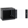 Coffret de réseau mural 9U 19" IP20 53x40x45 cm 