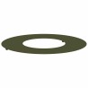 Pot de Fleur en Plastique Vert olive Plastique Grand Pot Rond 