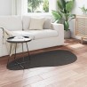 Tapis Anthracite 80 x 150 cm Polyester 