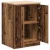Armoire de rangement de garage vieux bois 60x51x85 cm bois pin 
