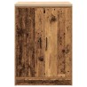 Armoire de rangement de garage vieux bois 60x51x85 cm bois pin 