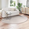 Tapis Couleur sable 160 x 230 cm Polyester 