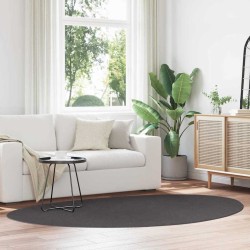 Tapis Anthracite 160 x 230 cm Polypropylène 