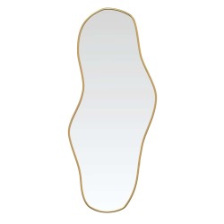 Miroir mural Doré 90x40 cm 