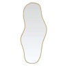 Miroir mural Doré 90x40 cm 