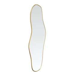 Miroir mural Doré 90x40 cm 