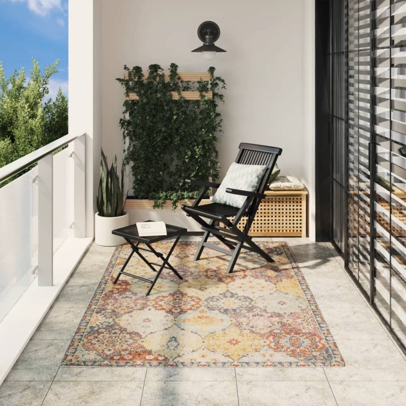 Tapis ARBIZU intérieur extérieur design vintage 160x230 cm 