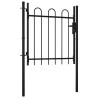 Portail simple avec haut arrondi 100 x 75 cm 