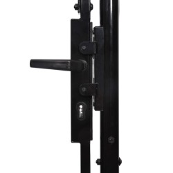 Portail simple avec haut arrondi 100 x 75 cm 