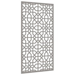 Décoration murale jardin 105x55cm acier corten design mauresque 
