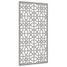 Décoration murale jardin 105x55cm acier corten design mauresque 