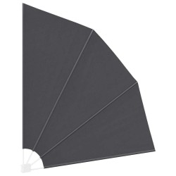Écran de confidentialité pour balcon Noir 210 x 210 cm tissu 