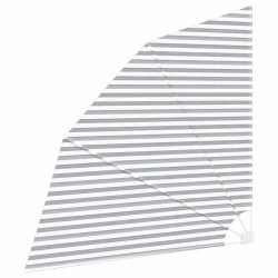 Écran de confidentialité pour balcon Anthracite et blanc 