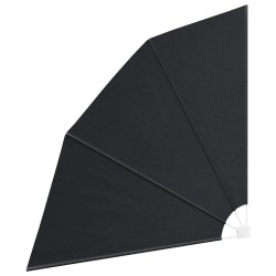 Écran de confidentialité pour balcon Anthracite 210 x 210 cm 