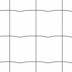 Clôture Euro Gris 0,6x25 m Acier 