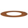 Bac à fleurs en acier corten Acier corten Moyen 