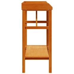 Table de jardin 75x40x90 cm en bois massif de pin 