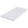 Coussins de Matelas Blanc 90 x 200 cm 