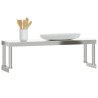 Étagère de table de travail 110x30x35 cm inox 