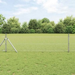 Clôture Hexagonale 0,6x25 m Acier Galvanisé 