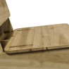 Chaise de jardin 60x64x70,5 cm bois de pin imprégné 