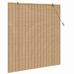 Stores et Occultants Marron Clair 150 x 160 cm Bambou 