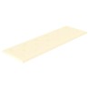 Panneaux muraux 12 pcs Crème 90x30 cm Similicuir 3,24 m² 