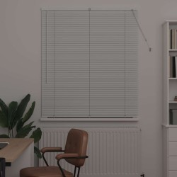 Store de Fenêtre avec des rideaux Autre Blanc 120 x 175 cm Aluminium 