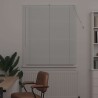 Store de Fenêtre avec des rideaux Autre Blanc 120 x 175 cm Aluminium 