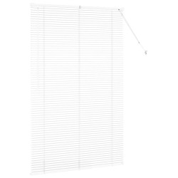 Store de Fenêtre avec des rideaux Autre Blanc 120 x 175 cm Aluminium 