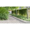 Bordures de jardin 25 cm x 10 m Acier galvanisé flexible ondulé 