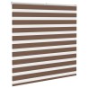 Store zèbre marron 140x150cm largeur du tissu 135,9cm polyester 