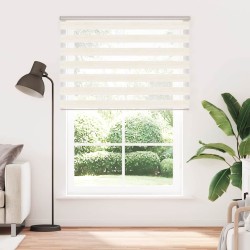 Store zèbre beige marbré largeur du tissu 150,9 cm polyester 